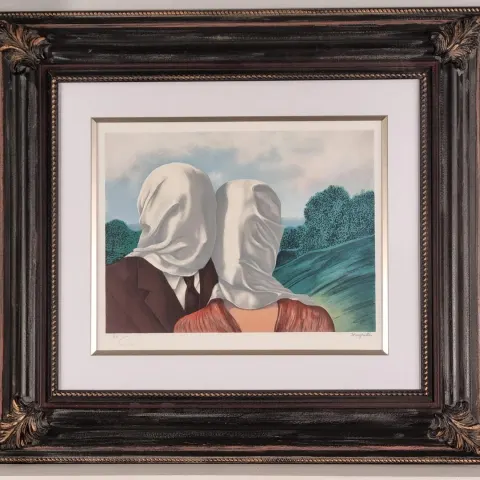 Limited Edition Rene Magritte Lithograph.