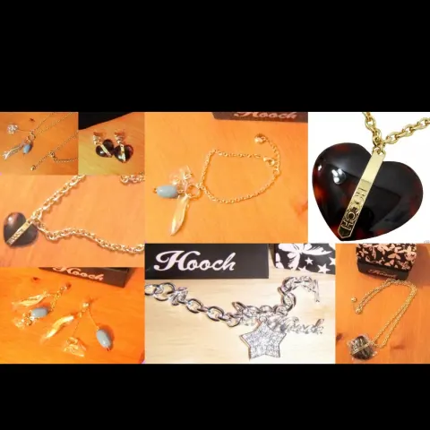 Hooch Gold & Silver Plated Jewellery Job Lot 20 Items Brand New