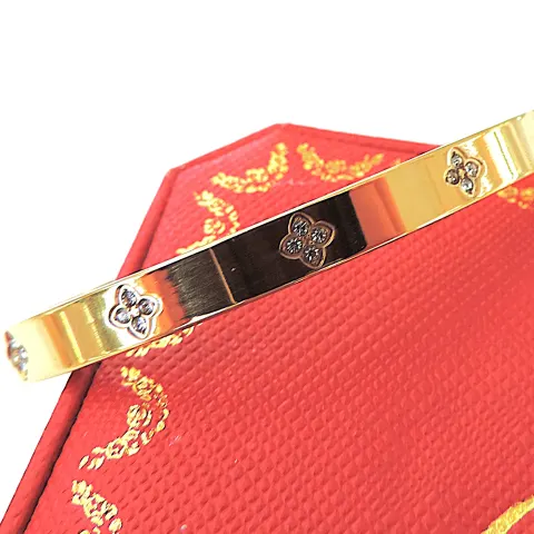  Orrevé 18k Gold Plated Zircon Bracelet 'New'