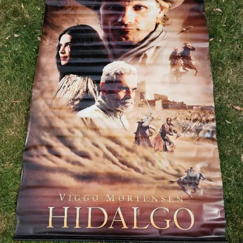 Hidalgo UK Cinema Vinyl Banner 2004 Omar Sharif