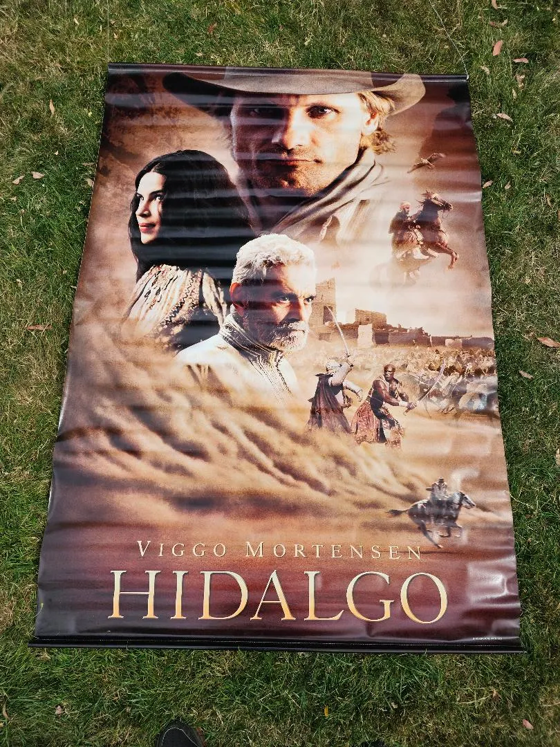 Hidalgo UK Cinema Vinyl Banner 2004 Omar Sharif