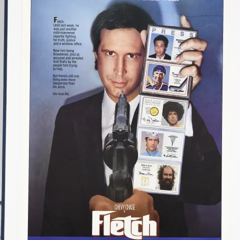 Original "Fletch" Film Poster