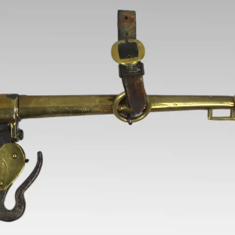 Antique Brass Hames Horse Collar