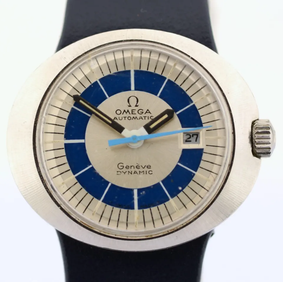 Omega/Geneve Dynamic - Automatic Date - Lady's Steel Wristwatch
