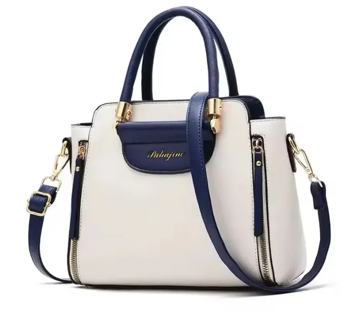 Women's Elegant Stitching Striped Crossbody Bag For Office, Work, and Daily Use
