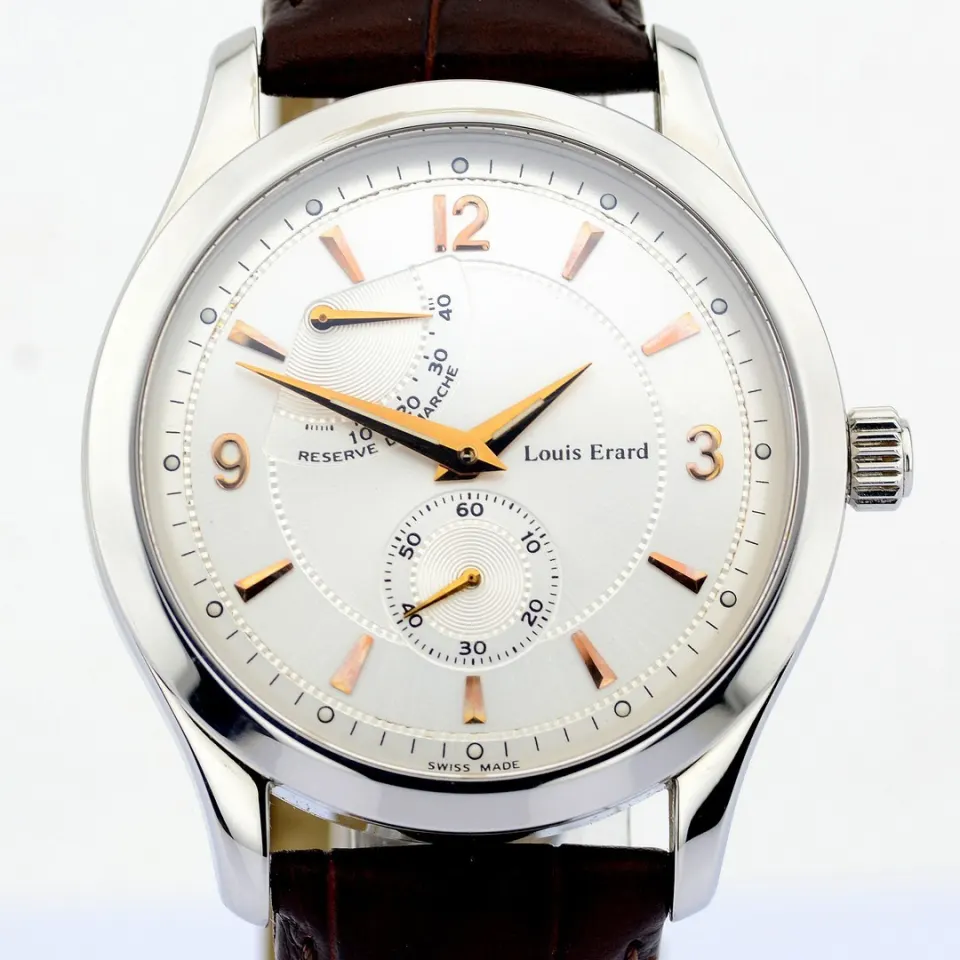 Louis Erard / Reserve De Marche - 40 Mm (Unworn) - Gentlemen's Steel Wristwatch