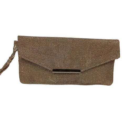 10 X New Packaged Gilttery Clutch Bags - RRP 14.99 ea