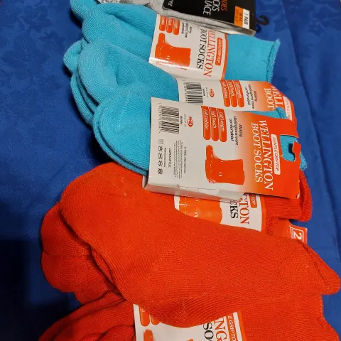 Box of Welly Socks For Children