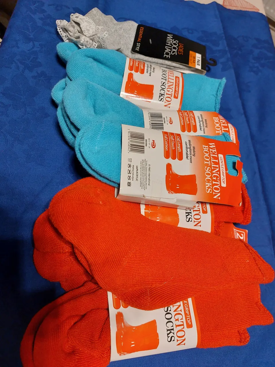 Box of Welly Socks For Children