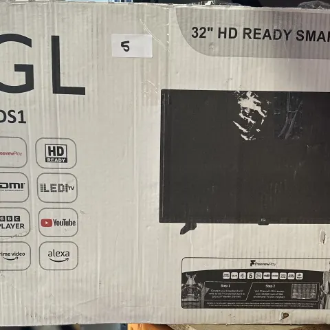 EGL 32" Full HD Smart LED TV. RRP £200 - GRADE U