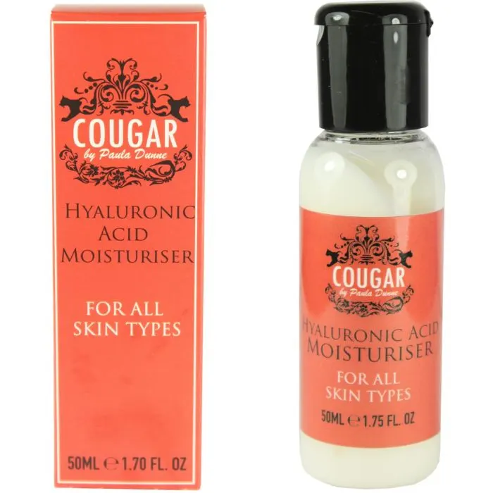 20 x Cougar Hyaluronic Acid Facial Moisturiser 50ml RRP 8.99 ea
