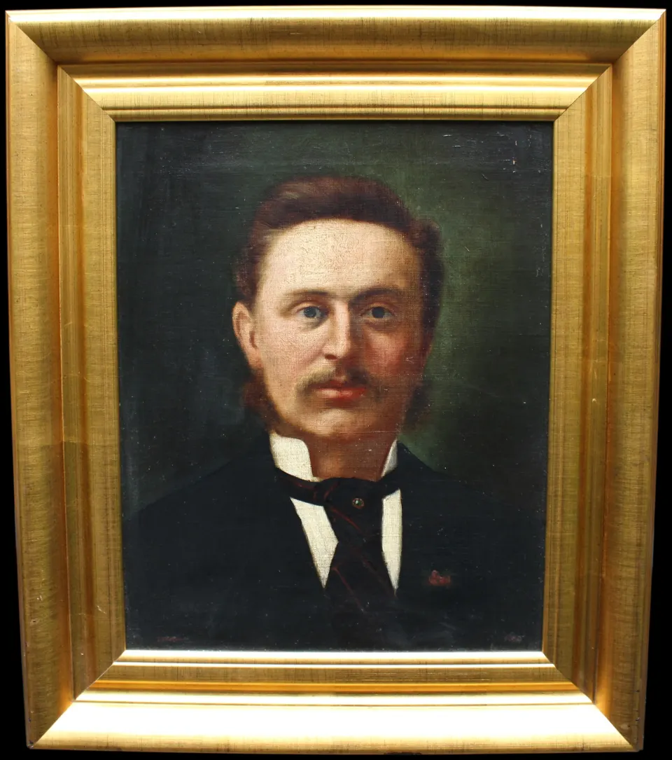 19th Century Portrait of a Gentleman – George Frederick Harris (1855–1936)