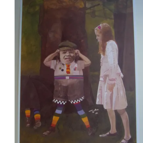 Sir Peter Blake RA Alice Copy of Signed COA (Beatles Sgt Peppers) Limited Edition 500