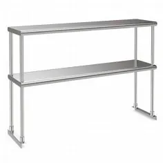 Brand New 122cm Double Tier Stainless Steel Shelf/Prep Work