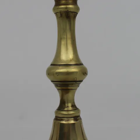 Georgian Style Brass Candlestick