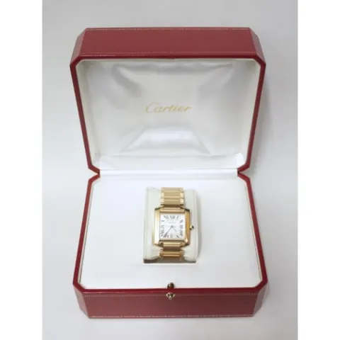 CARTIER FRANCAISE AUTOMATIC MECHANICAL 18CT GOLD WATCH