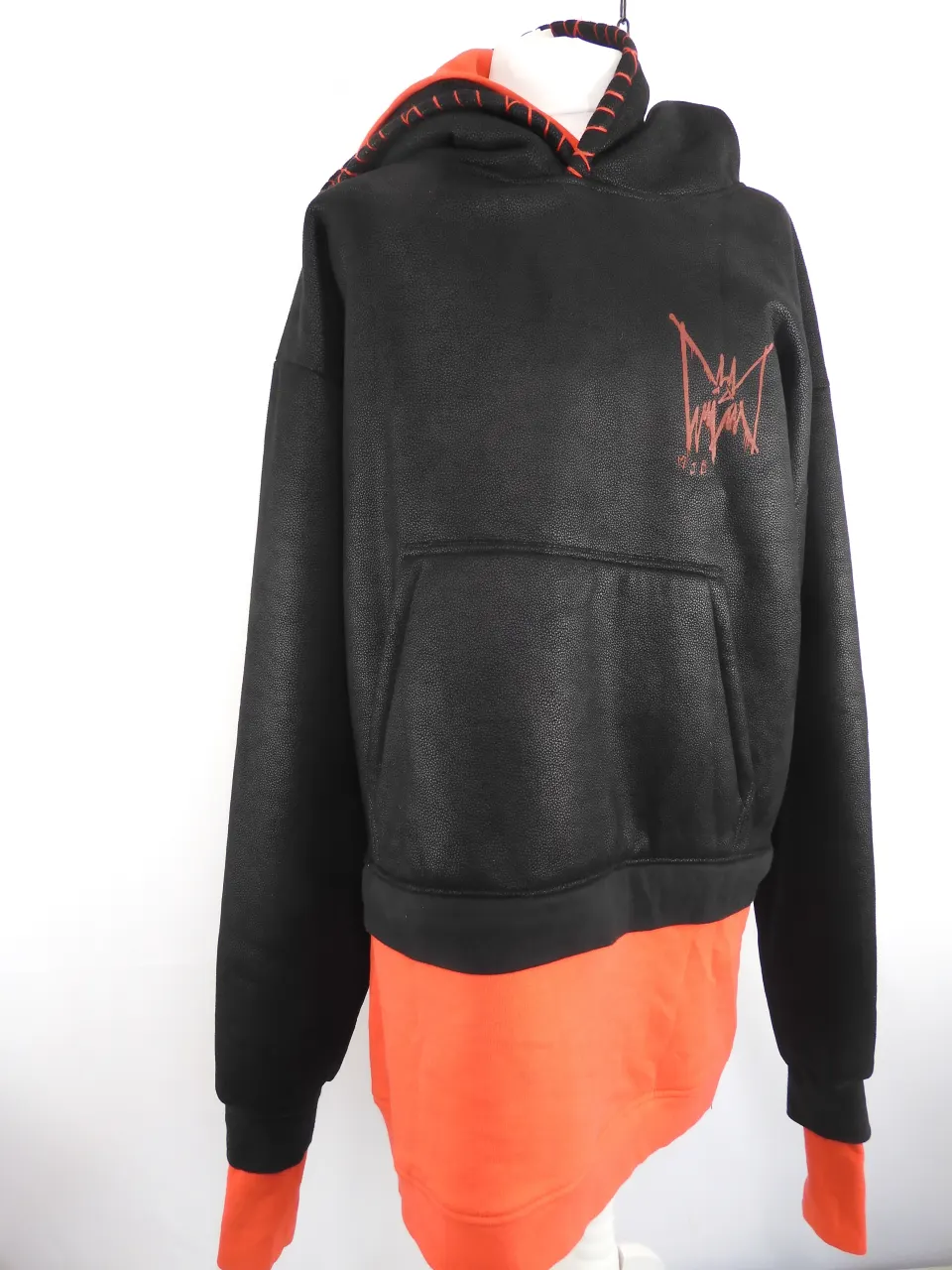 MJB Marc Jaques Burton Oversized Double Hoodie Vegan, Size L, Sold Out