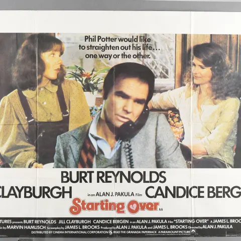 Original "Starting Over" Cinema Poster