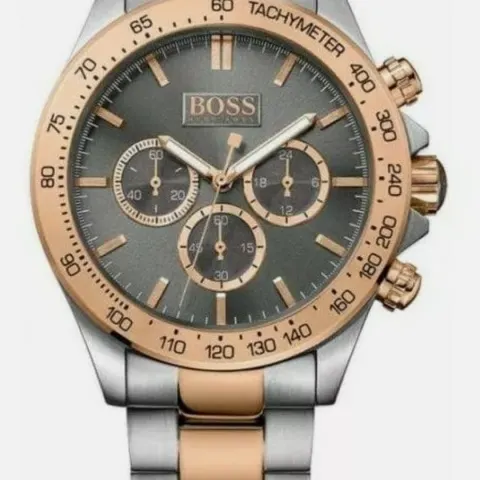 Hugo Boss 1513339 Men's Ikon Two Tone Rose Gold & Silver Chronograph Watch