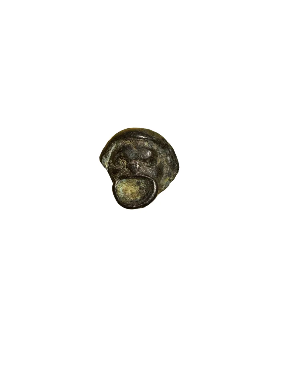 Antiquities: Roman bronze theatre mask (£6 UK post)