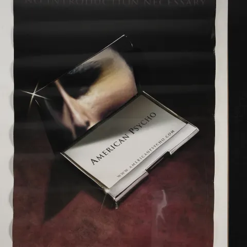 Cinema poster "American Psycho"