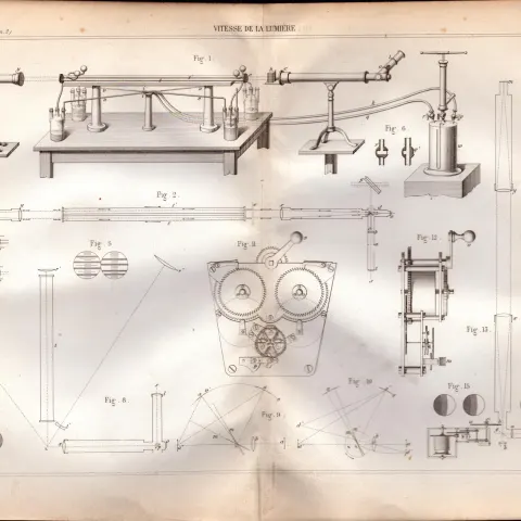 Experimental Physics Optics Meteorology Instruments Etc Antique Diagram-21.