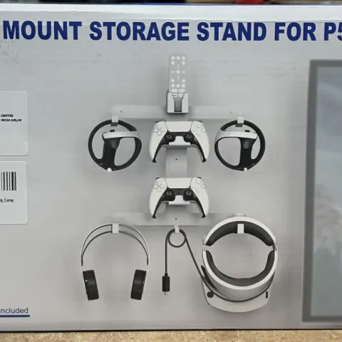 3 x Wall Mount Storage Gaming Stand. Suitable for P5 VR2