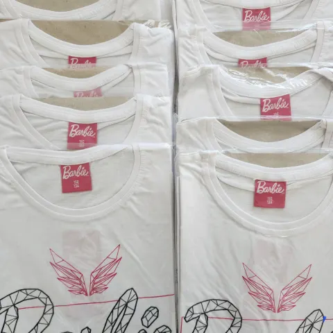 130 Pcs Children's T-Shirts – Mixed Licensed Designs