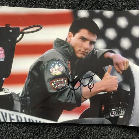 Tom Cruise Signed