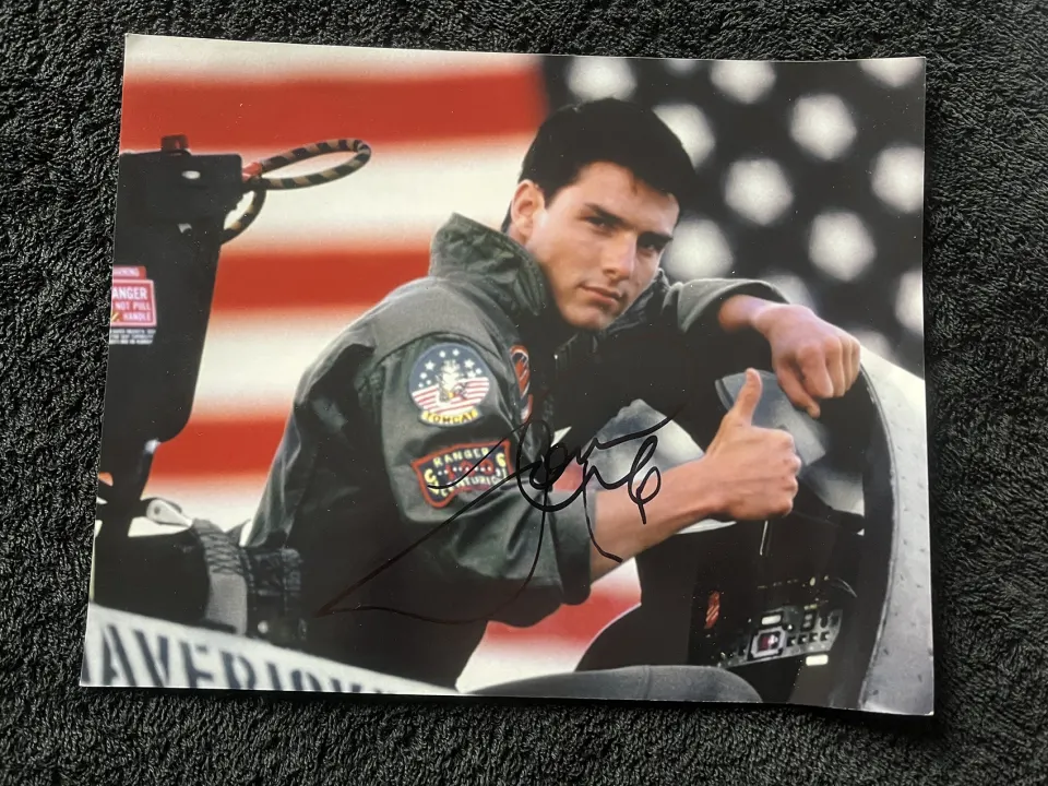 Tom Cruise Signed