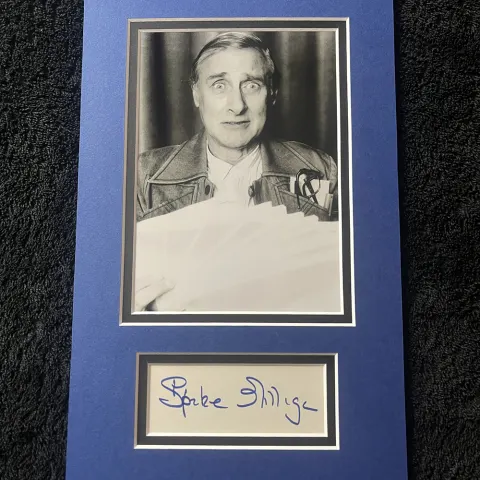 Spike Milligan Signed