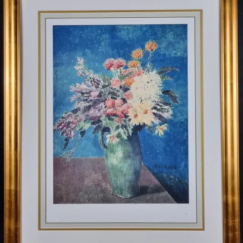 Pablo Picasso Limited Edition "Vase of Flowers"