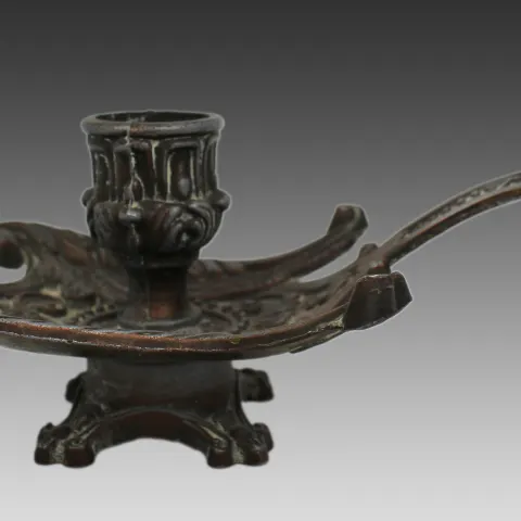 Vintage Greco-Roman Chamberstick