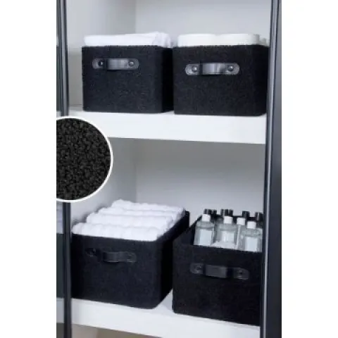 8 x Sisters Style Sets Of 2 Black Nested Storage Boxes (By Next)