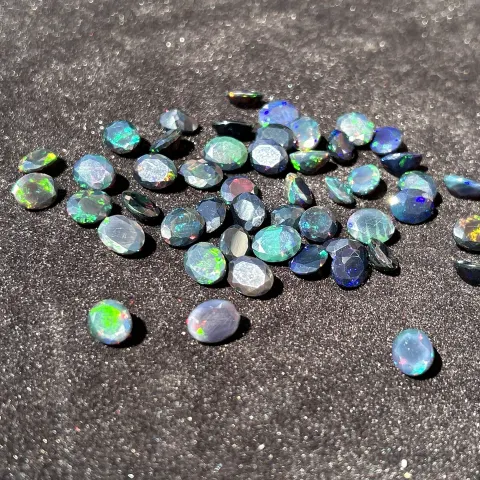 62.05ct Natural Black Fire Opal