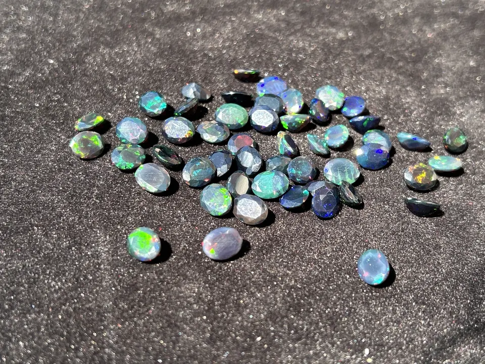 62.05ct Natural Black Fire Opal