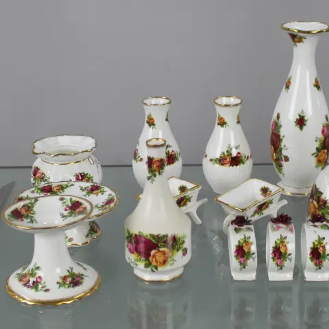 Collection of Royal Albert Country Roses