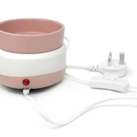 Electric Ceramic Wax Melt, Essential Oil and Candle Warmer In Pink