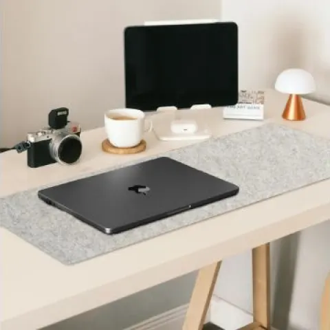 7 x Water Resistant Felt Desk Pad (90 x 40cm) L5RC sku-3983