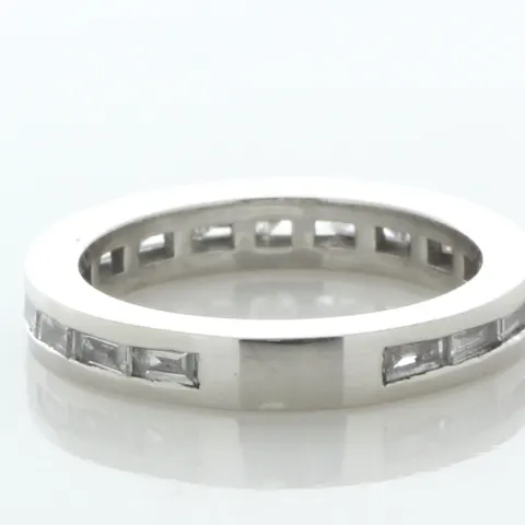 Platinum Full Eternity Channel Set Diamond Ring 0.60 Carats