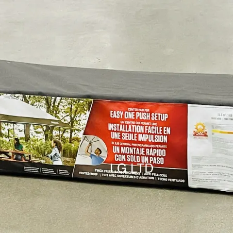 Coleman Instant Eaved Shelter 13ft x 13ft New Sealed Pack