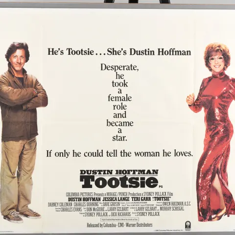 Original "Tootsie" Cinema Poster