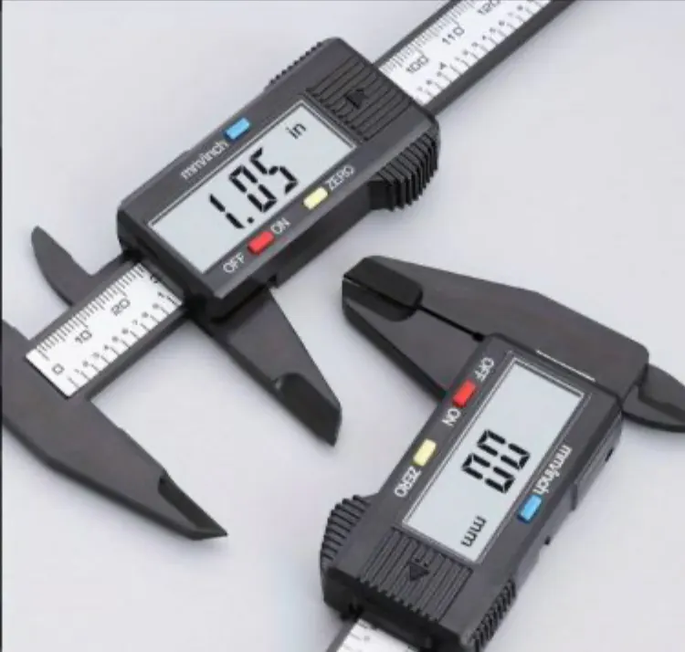 Digital Calliper Measuring Tool Electronic Micrometre Calliper Micrometre Ruler With Large LCD Scree