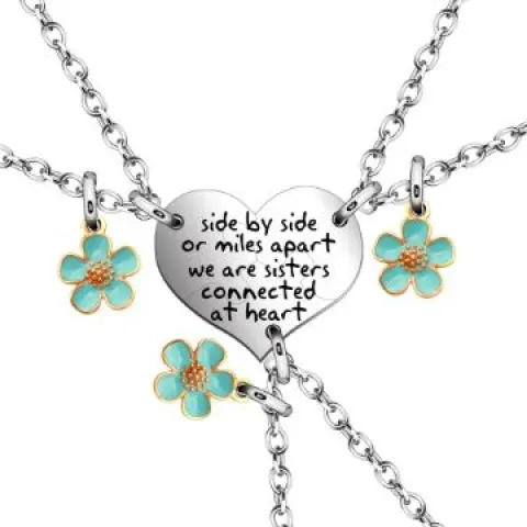 10 x Best Friends Necklace for Girls Women L14a sku-3787