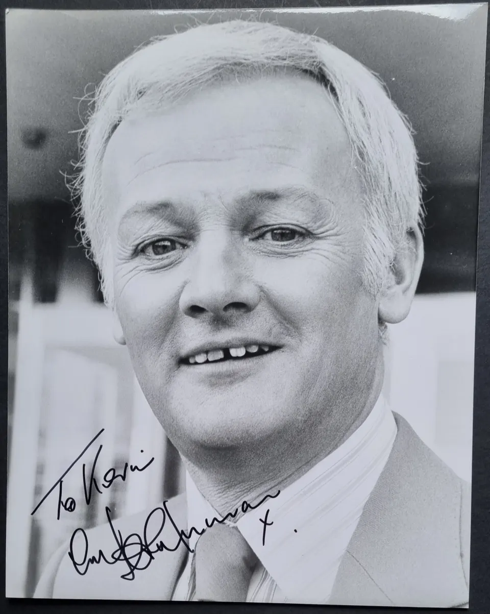 John Inman Original Signature