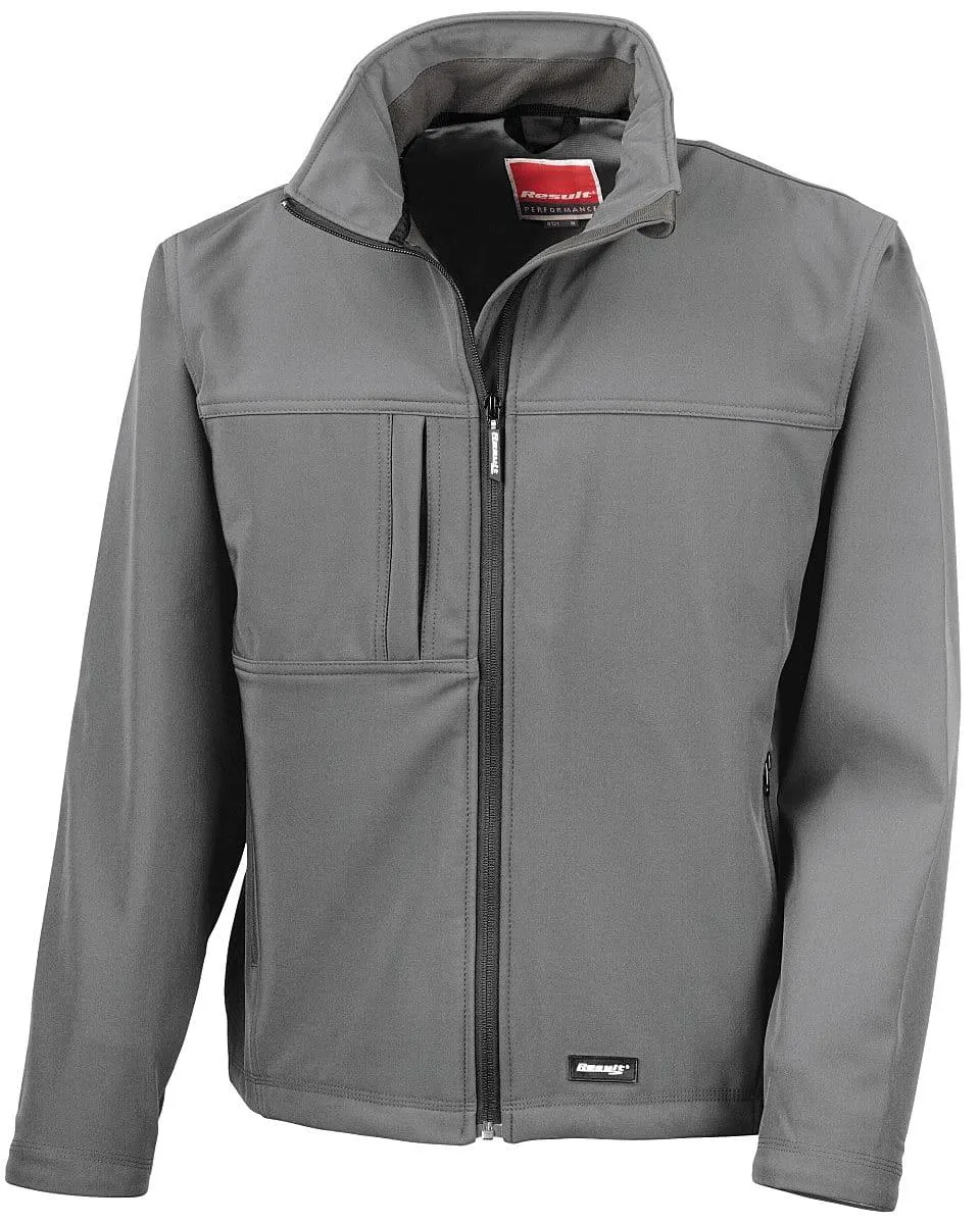 2 x Result Classic Soft Shell Jackets - Medium RRP 29.99 ea L8c