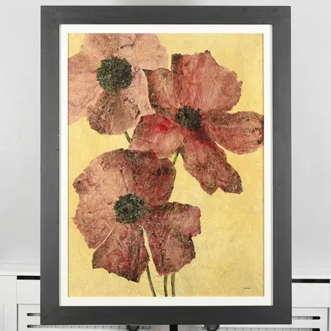 Original Mixed Media Painting by American Artist Robert Holman