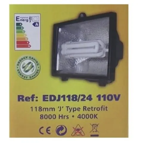 50 x Joblot X 10 24W 118mm (J TYPE) R7s 110v 4000K 8KH