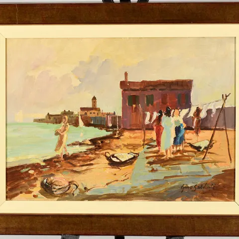Original oil on Canvas by Scalviati
