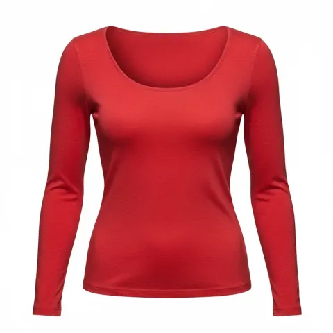 Ladies Red Top - L L2189 sku-4308